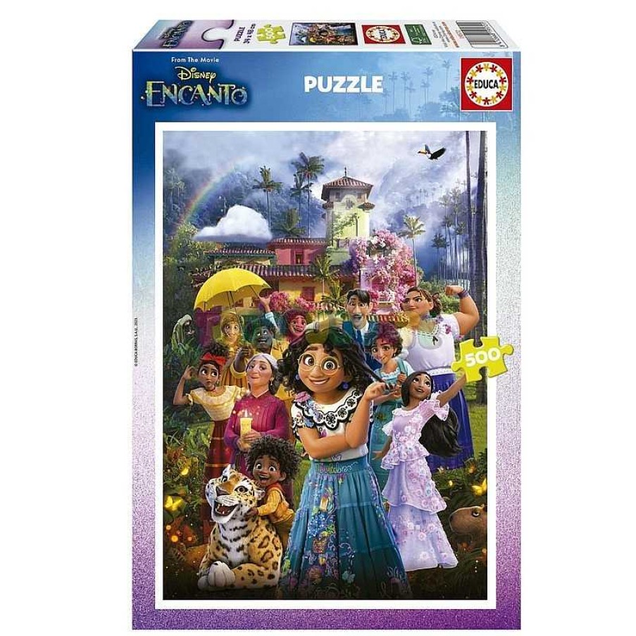 Juegos De Mesa Y Puzzles Disney | Puzzle 500 Disney Encanto