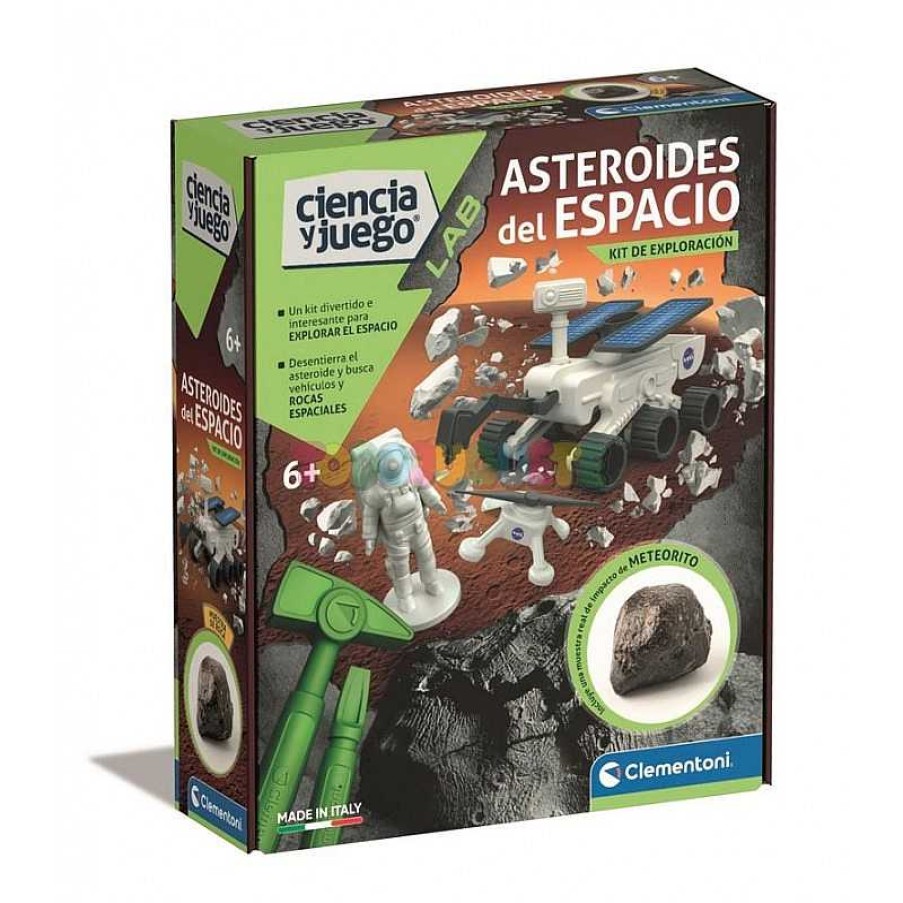 Juegos Educativos Clementoni Iberica,S.L. | Nasa Asteroides Del Espacio Kit De Exploraci N