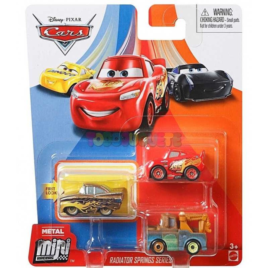 Coches, Circuitos Y Parkings Cars | Cars Pack 3 Coches Mini Racers Surtido