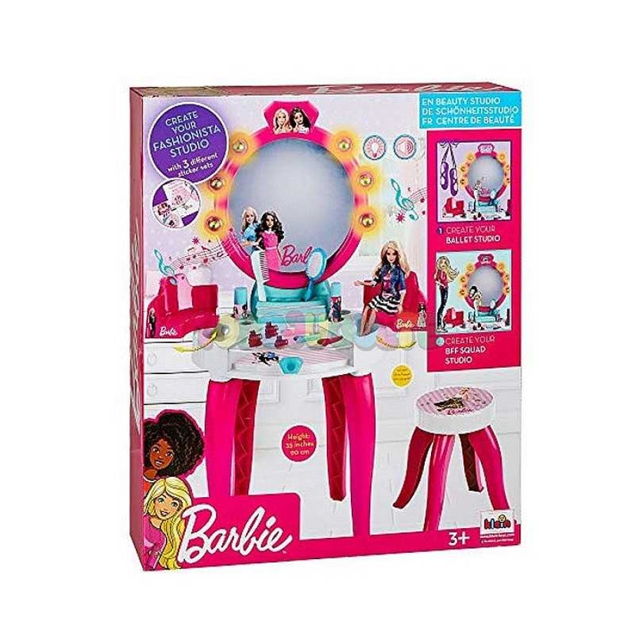 Joyer A, Peluquer A Y Cosm Tica Barbie | Tocador Sal N De Belleza Barbie Con Accesorios