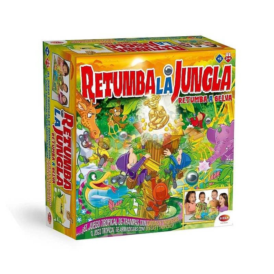 Juegos De Mesa Y Puzzles Bizak,S.A. | Juego Retumba La Jungla