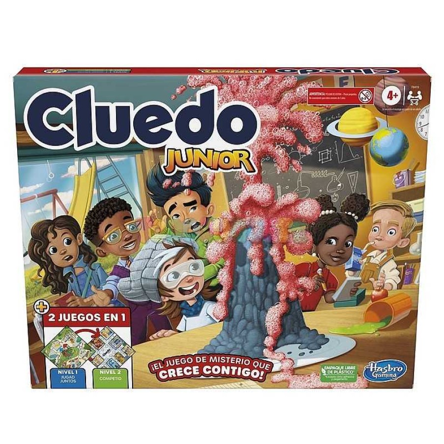 Juegos De Mesa Y Puzzles Hasbro | Juego Cluedo Junior V2.3