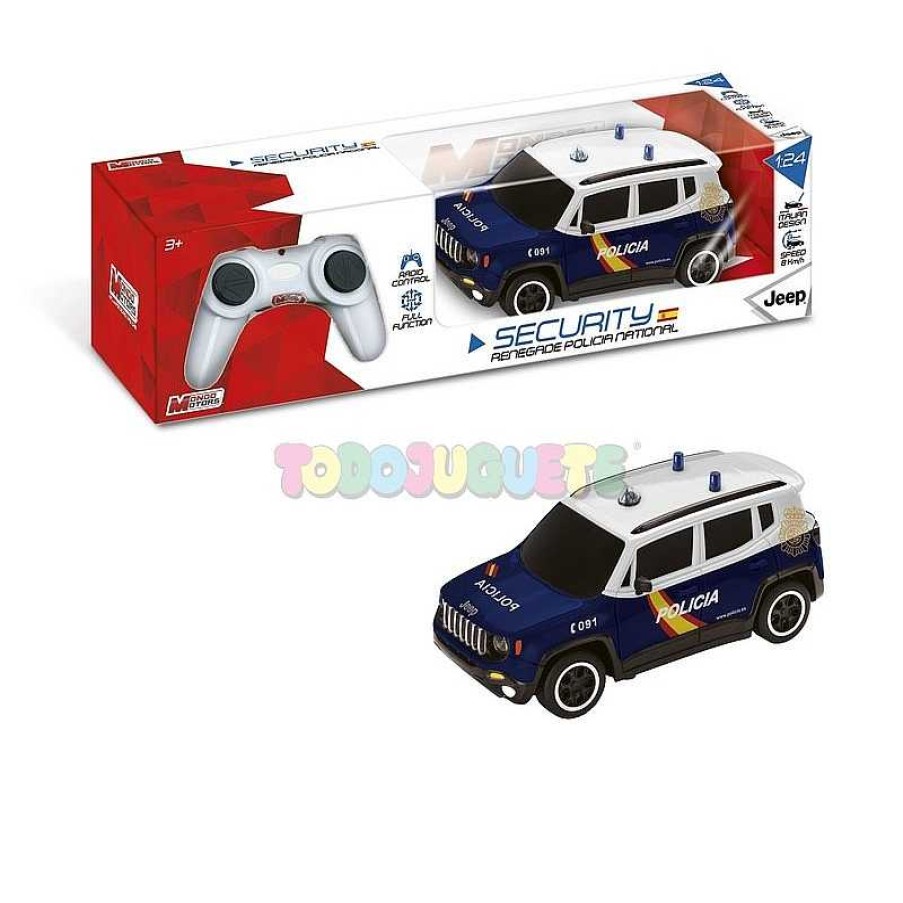 Radio Control Unice | Radio Control Polic A Nacional Jeep Renegade 1:24