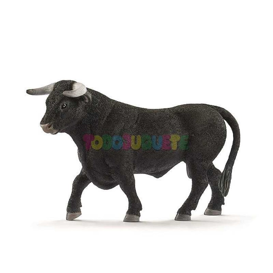 Personajes Y Accesorios Schleich | Figura Toro Negro Schleich