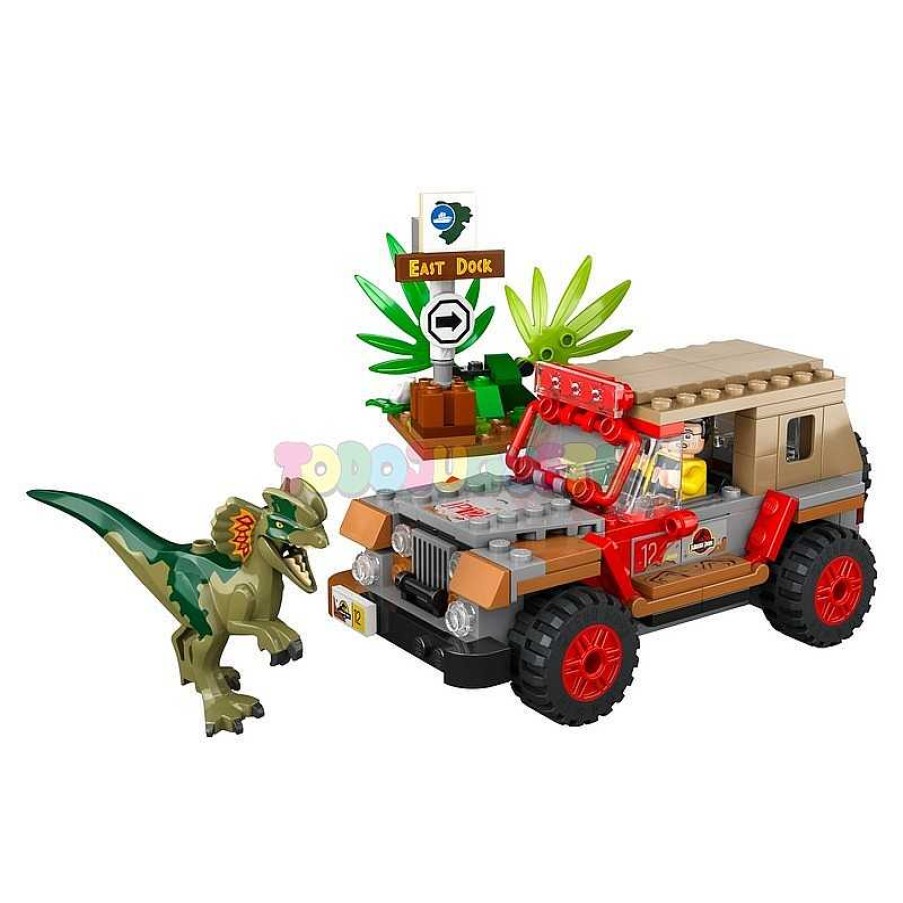 Juegos De Construcci N Lego | Lego Jurassic World Emboscada Al Dilofosaurio