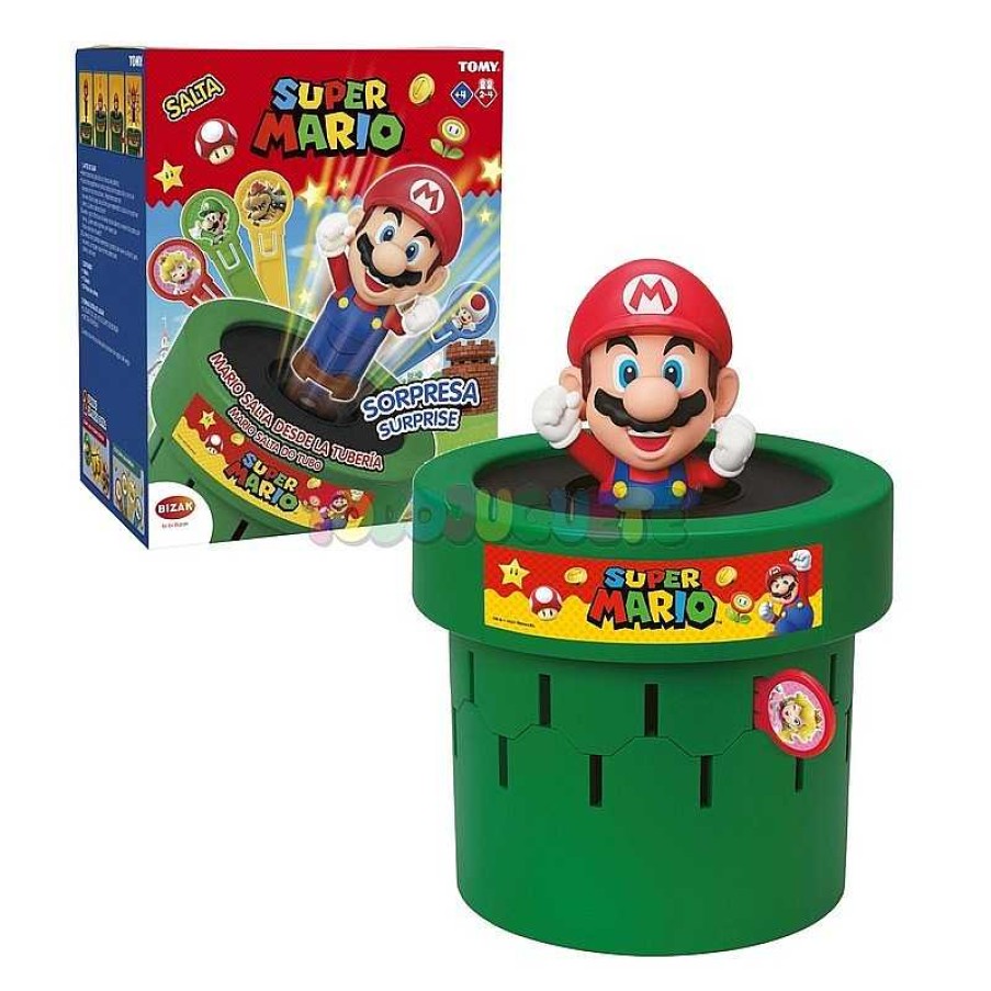 Juegos De Mesa Y Puzzles Bizak,S.A. | Juego Salta Super Mario