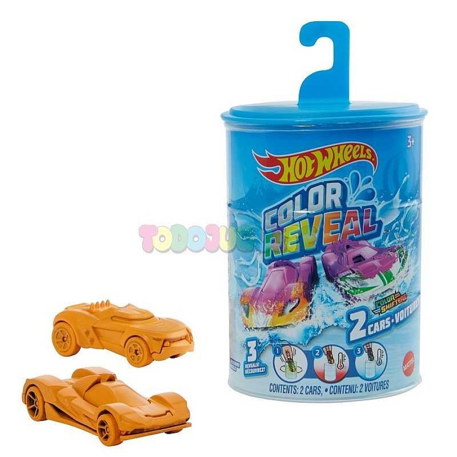 Coches, Circuitos Y Parkings Hot Wheels | Hot Wheels Color Reveal Pack 2 Coches