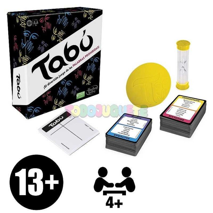 Juegos De Mesa Y Puzzles Hasbro | Juego Taboo V2.3