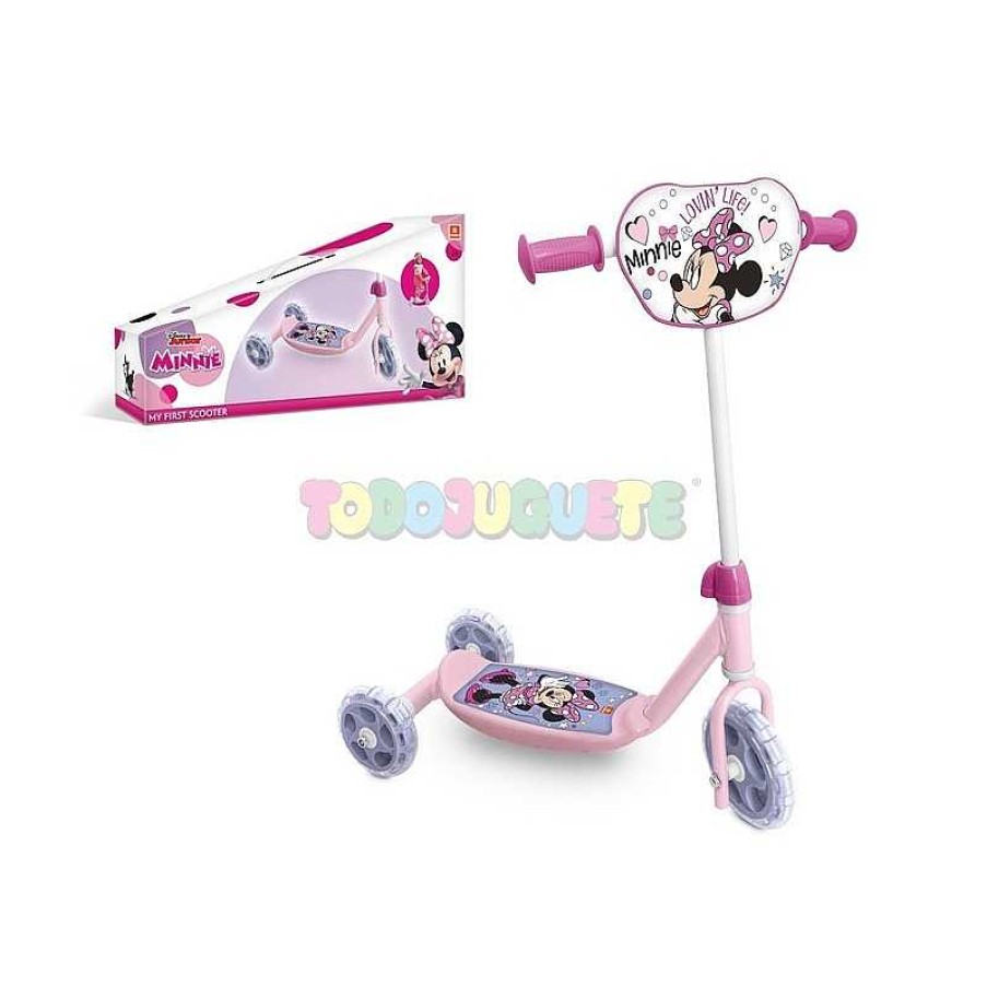 Deportes Y Bicicletas Minnie | Primer Patinete 3 Ruedas Minnie