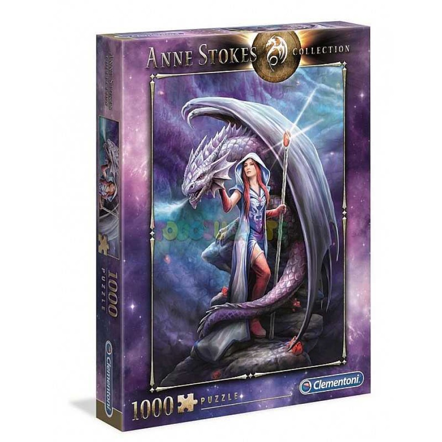 Juegos De Mesa Y Puzzles Clementoni Iberica,S.L. | Puzzle 1000 Anne Stokes Dragon Mage