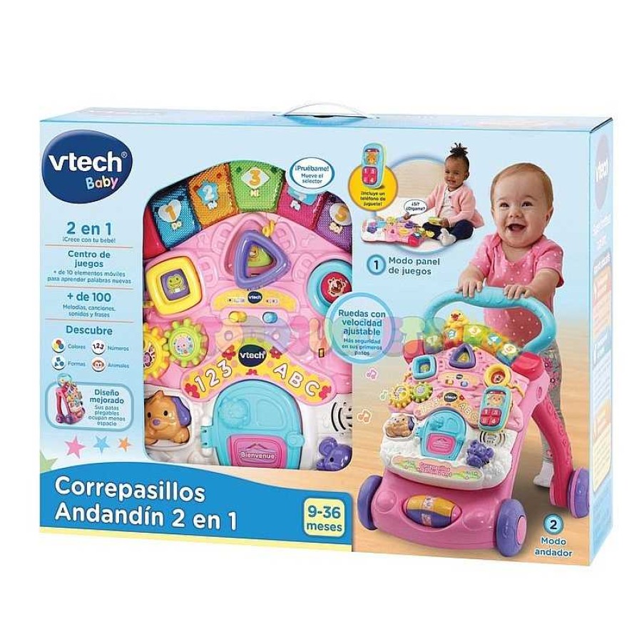 Primera Infancia Vtech Electronics Europe Bv | Andador Andandin V2.3 Rosa