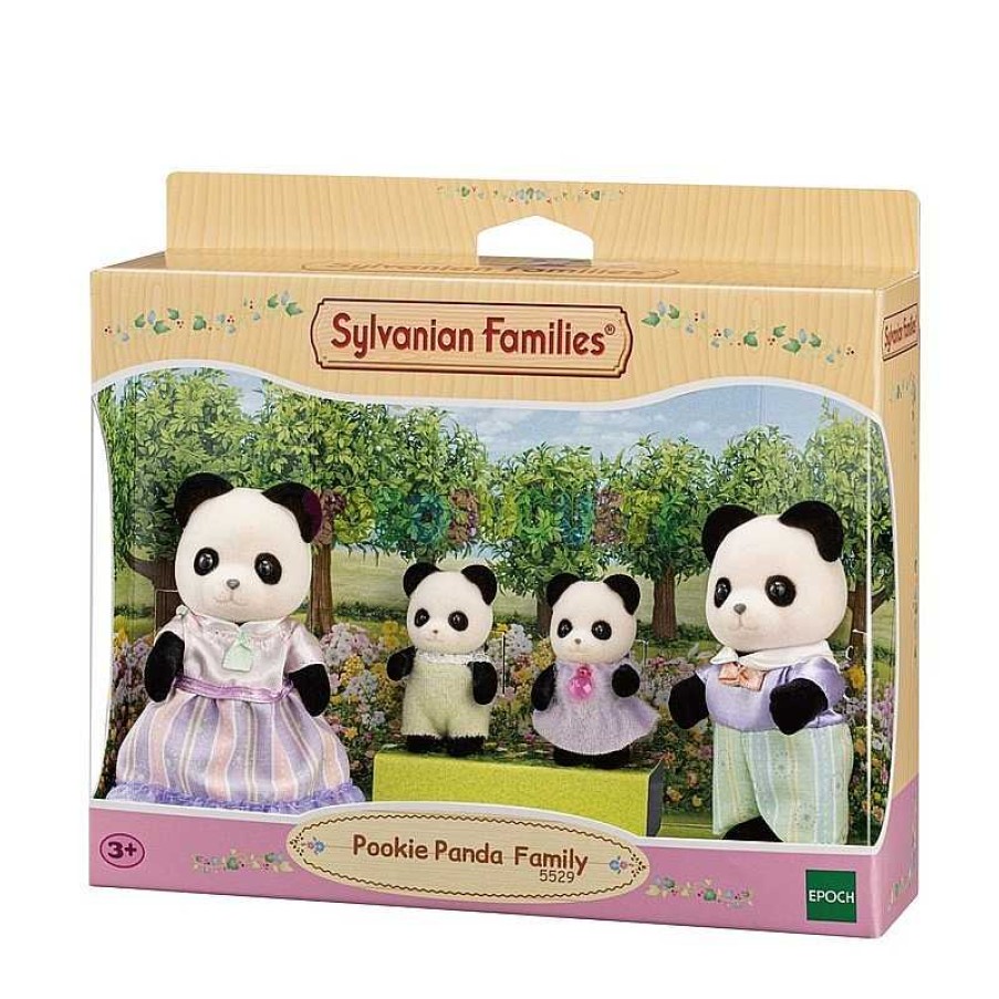 Mu Ecas Y Accesorios Sylvanian | Sylvanian Family Familia Panda Pookie