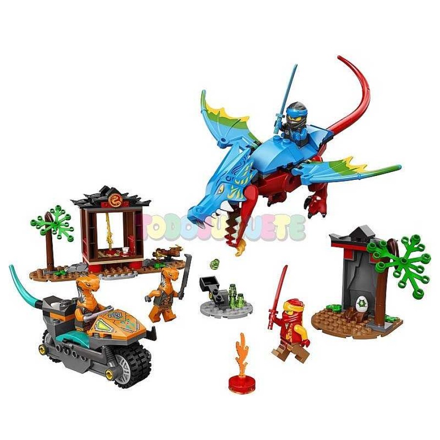 Juegos De Construcci N Lego | Lego Ninjago Templo Del Drag N Ninja