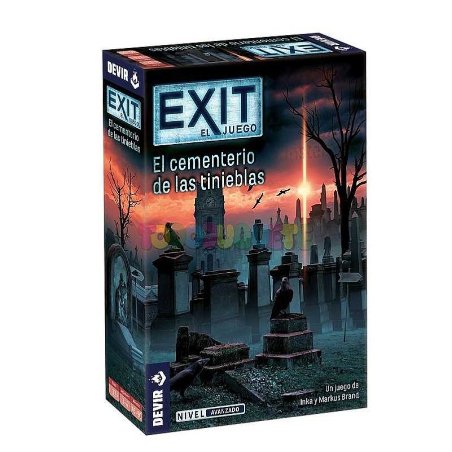 Juegos De Mesa Y Puzzles Devir Iberia, S.L. | Juego Exit 17 Cementerio De Las Tinieblas