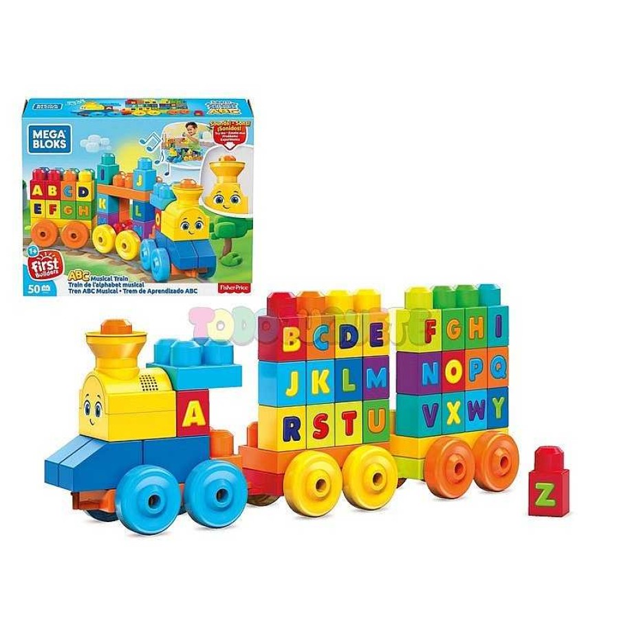 Primera Infancia Mattel,España,S.A. | Tren Musical Abc Megabloks