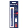 Escolar Alpino | Bl Ster 6 L Pices Grafito Junior+Sacapuntas+Goma