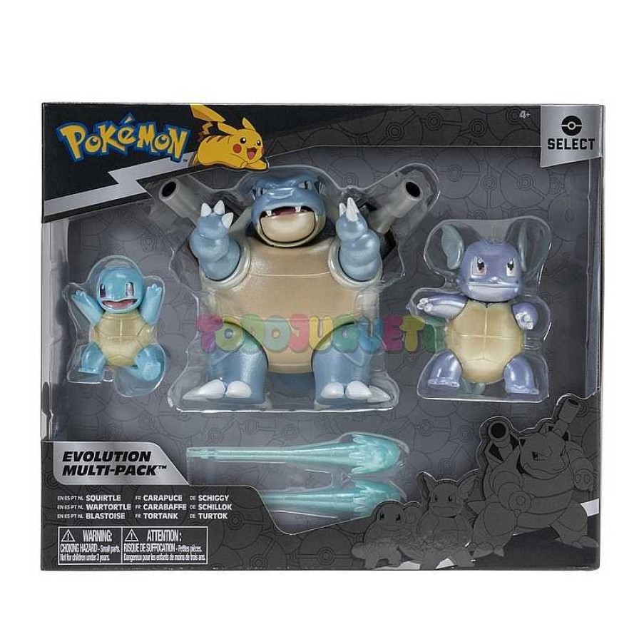 Personajes Y Accesorios Pokemon | Pokemon Pack Evoluci N 3 Figuras