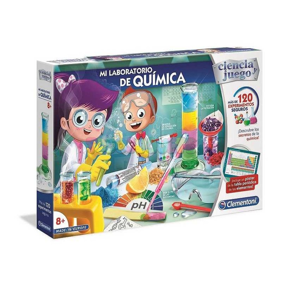 Juegos Educativos Clementoni Iberica,S.L. | Ciencia Y Juego Laboratorio De Qu Mica