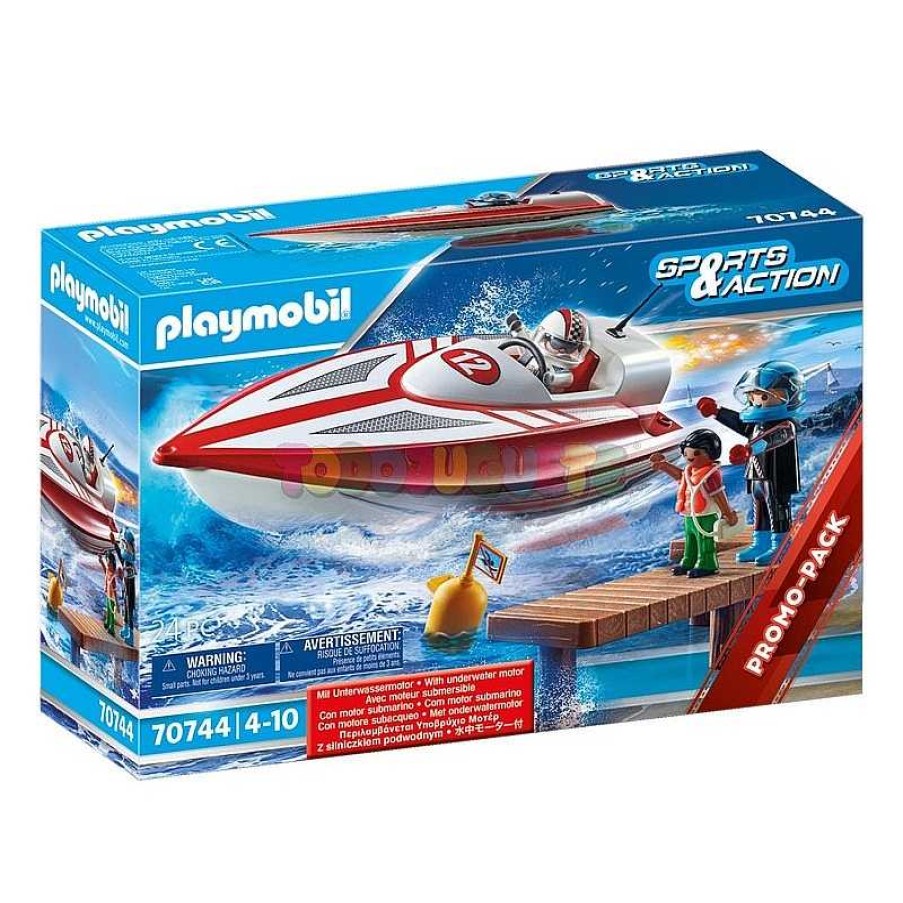 Personajes Y Accesorios Playmobil,S.A. | Speedboat Racer Playmobil