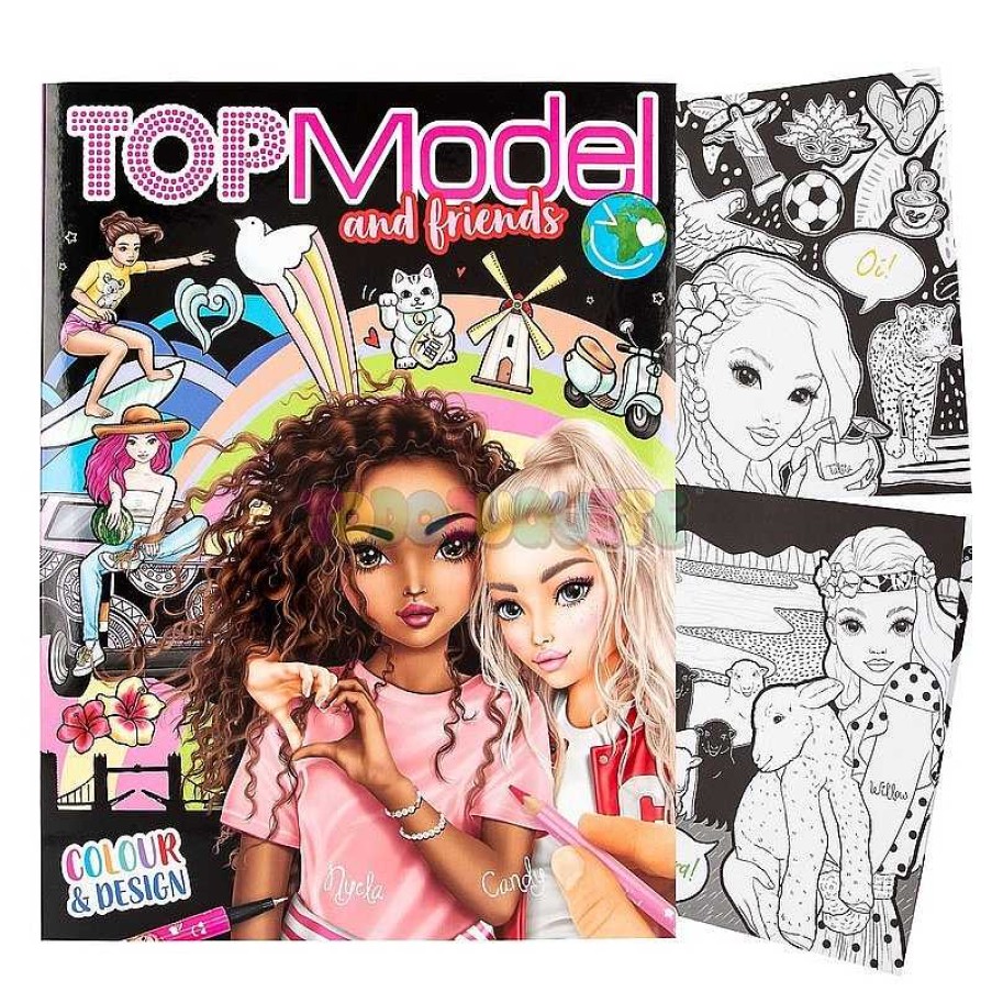 Manualidades Top Model | Top Model Colour & Design Book