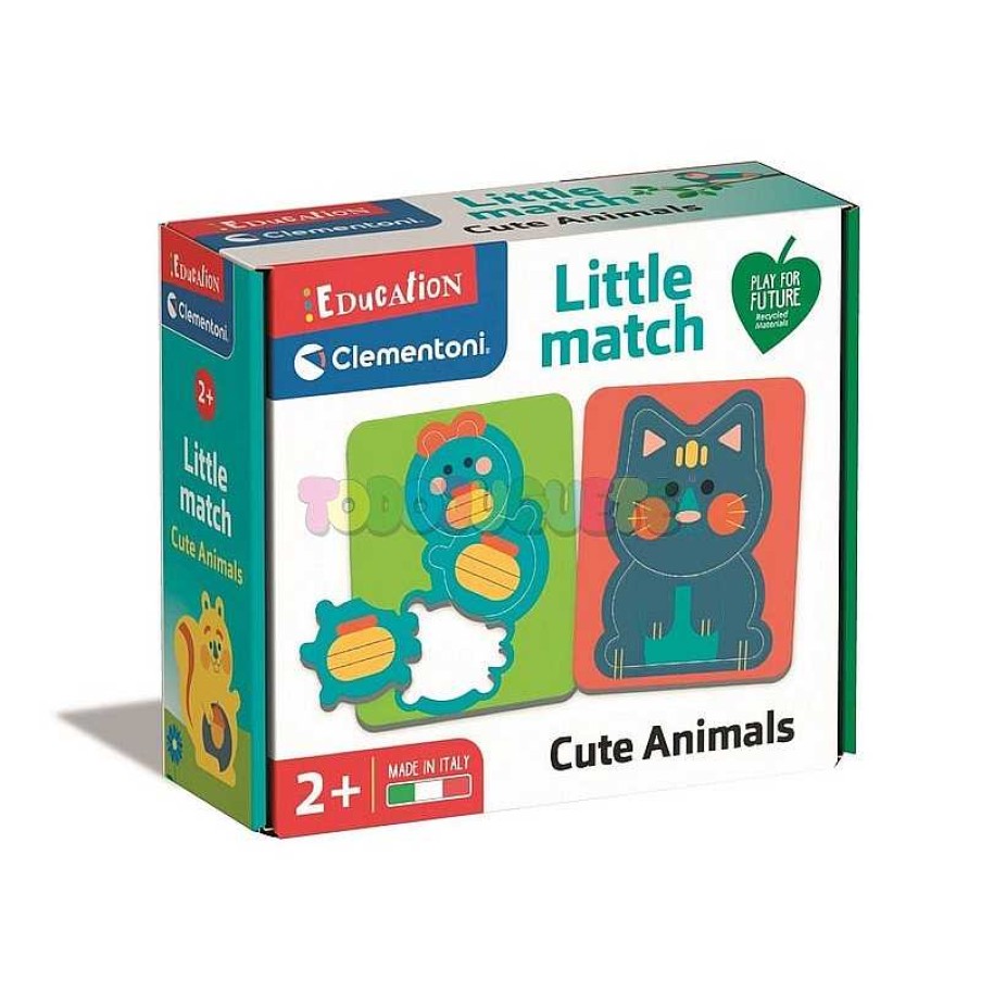 Juegos De Mesa Y Puzzles Clementoni Iberica,S.L. | Little Match - Peque Os Animales