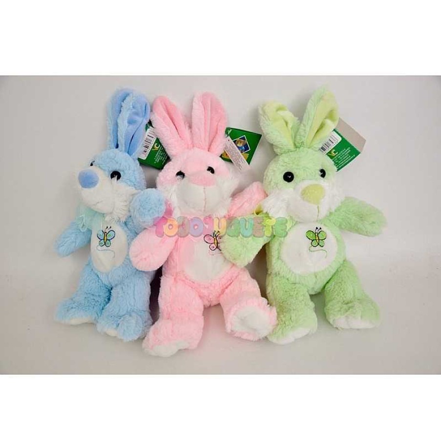 Peluches Todojuguete | Peluche Conejo Lazo Peque O 29 Cm