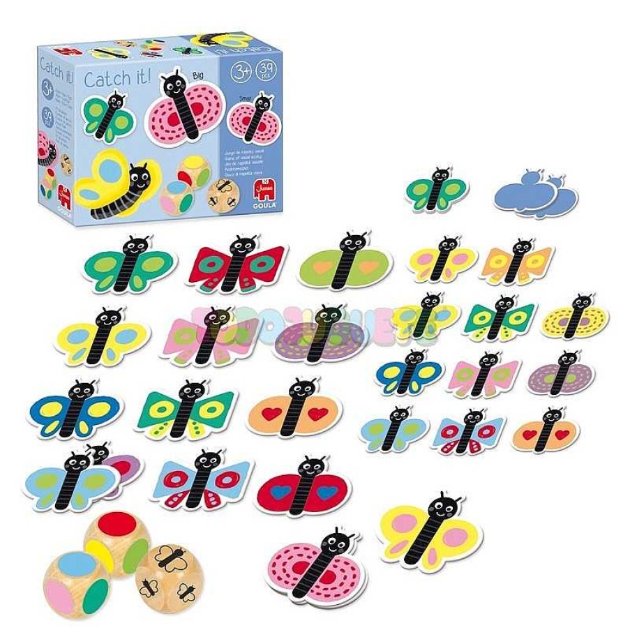 Juegos De Mesa Y Puzzles Oregon | Juego Catch It! Butterflies Goula