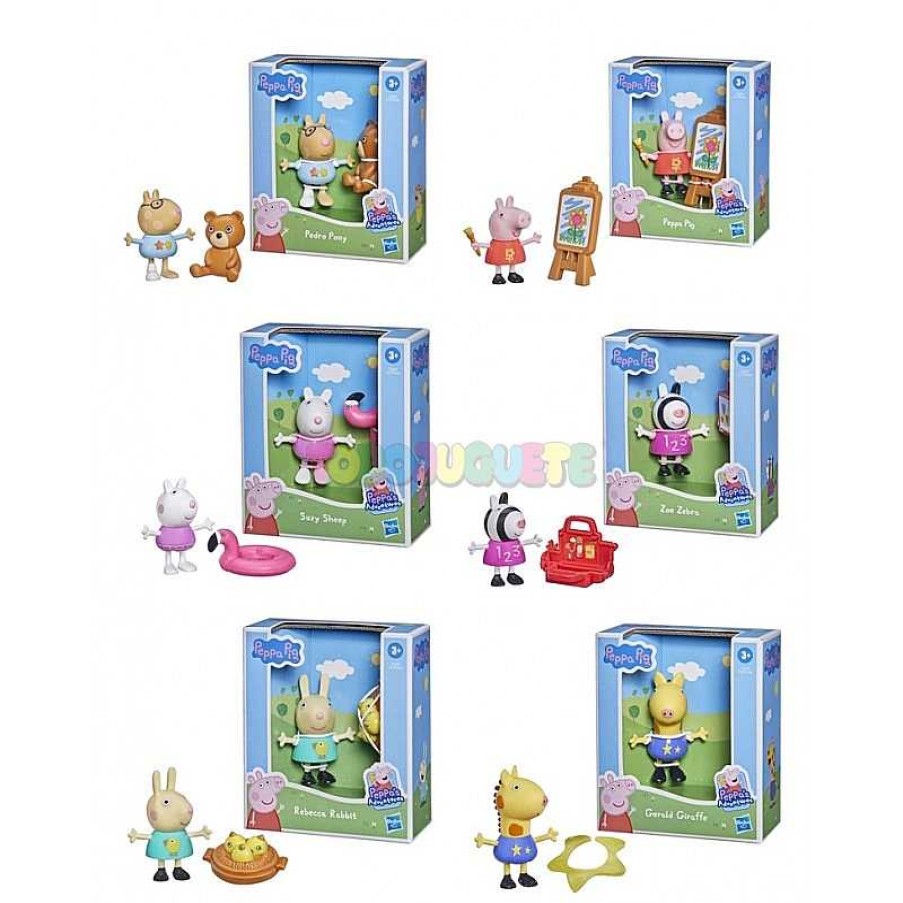 Personajes Y Accesorios Peppa Pig | Peppa Pig Figura Peppa Y Sus Amigos Surtido