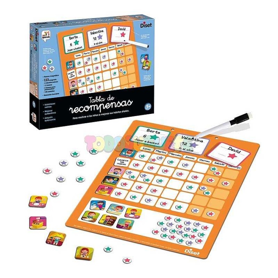 Juegos De Mesa Y Puzzles Oregon | Juego Educativa Tabla De Recompensas