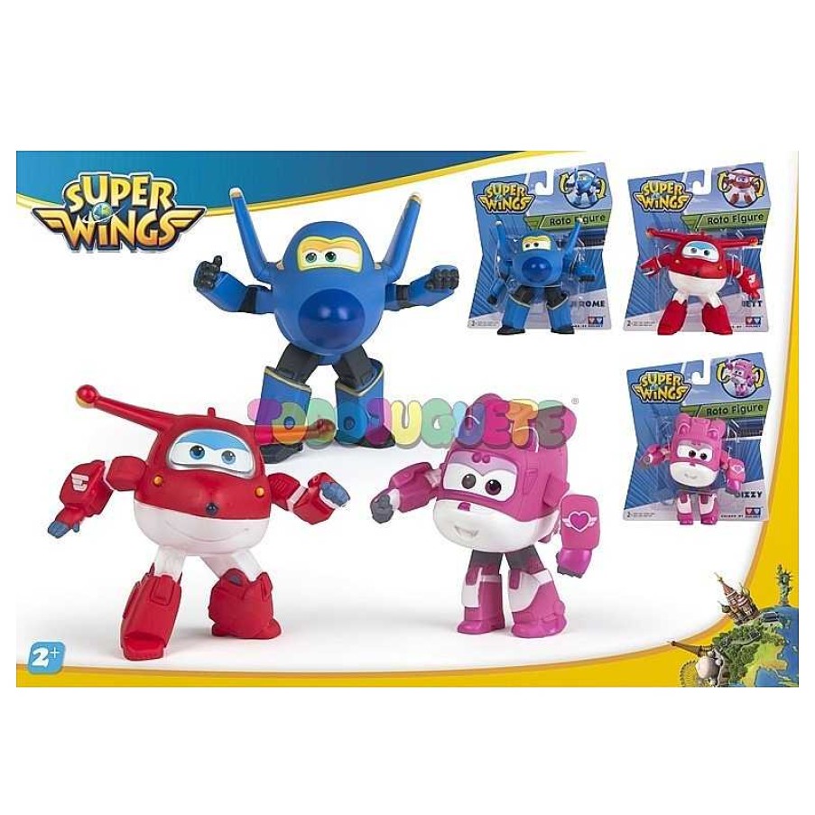 Personajes Y Accesorios Super Wings | Super Wings Figura Articulada Surtida