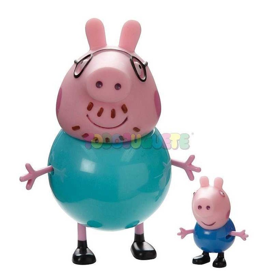 Personajes Y Accesorios Peppa Pig | Peppa Pig Figuras Coleccionables Familia Pig