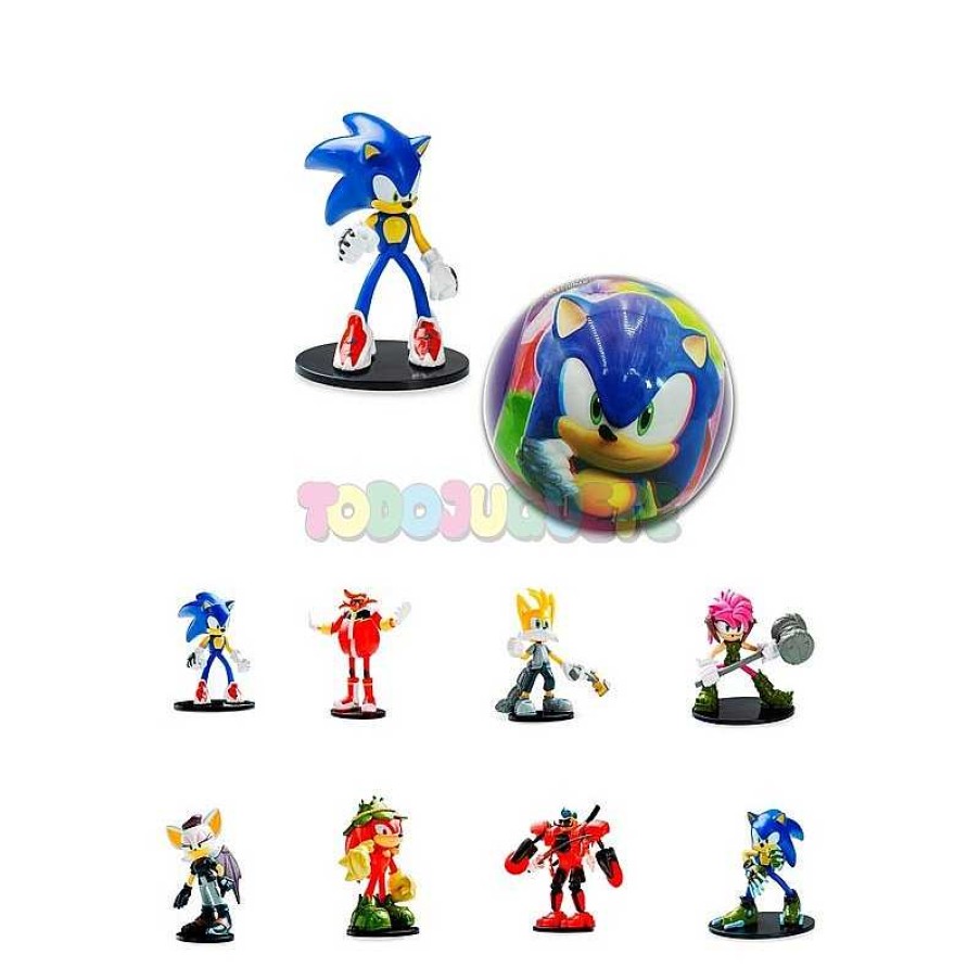 Personajes Y Accesorios Todojuguete | Sonic C Psula Sorpresa Figura Articulada