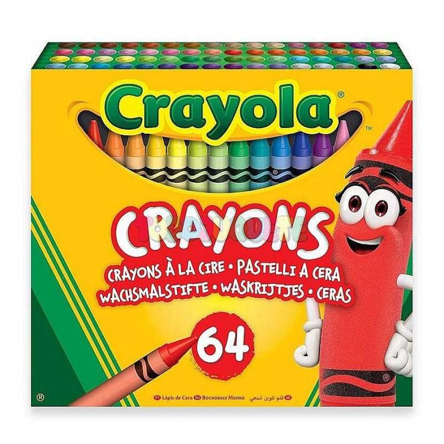 Escolar Crayola | Caja 64 Ceras Recambio Ceraboli Crayola