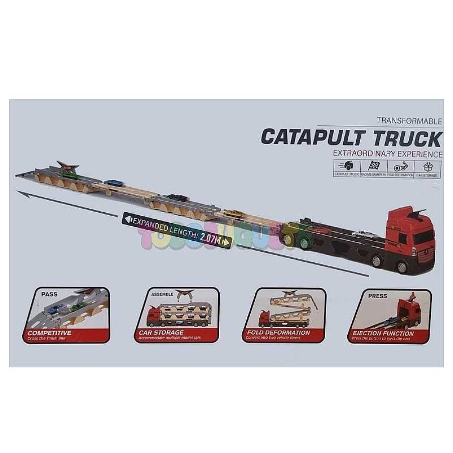 Coches, Circuitos Y Parkings Concorde International Trade | Cami N Portaveh Culos 6 Veh Culos Catapult Truck