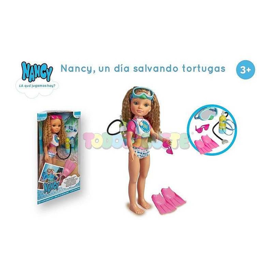 Mu Ecas Y Accesorios Nancy | Mu Eca Nancy Un D A Salvando Tortugas