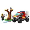 Juegos De Construcci N Lego | Lego City Cami N Rescate 4X4 Bomberos