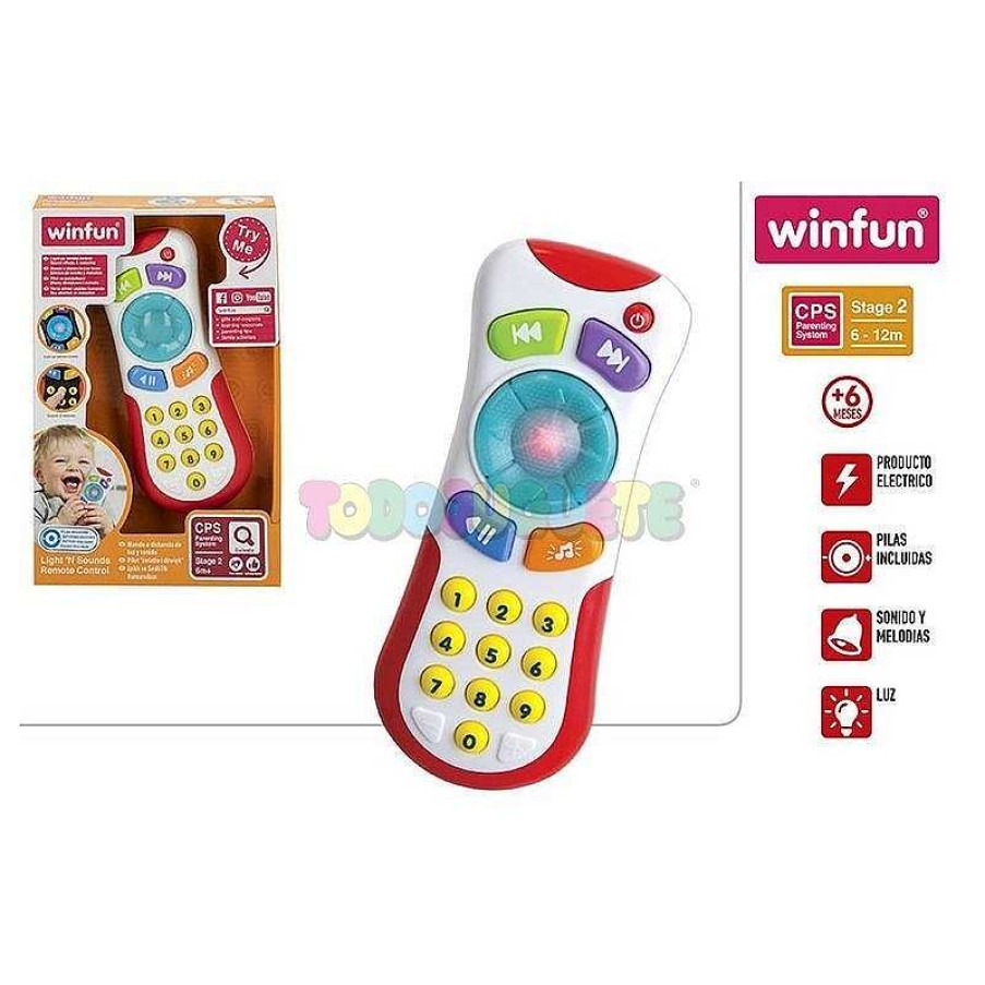 Primera Infancia Todojuguete | Mi Primer Mando Sonidos Winfun