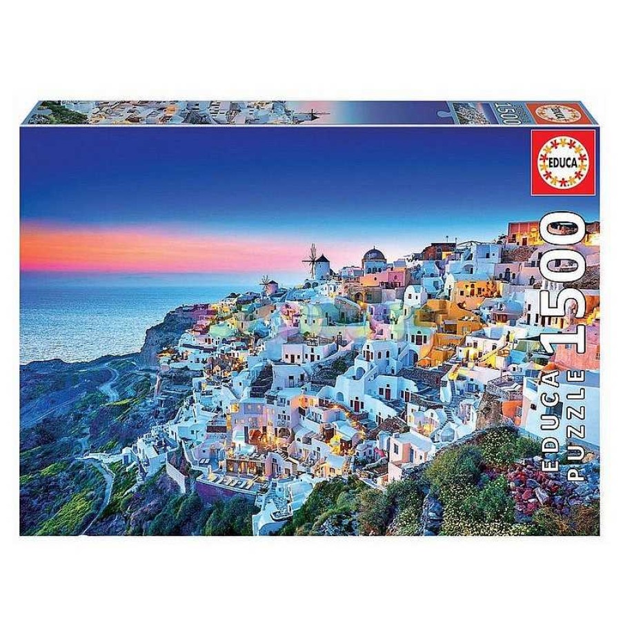 Juegos De Mesa Y Puzzles Educa Borras S.A. | Puzzle 1500 Santorini