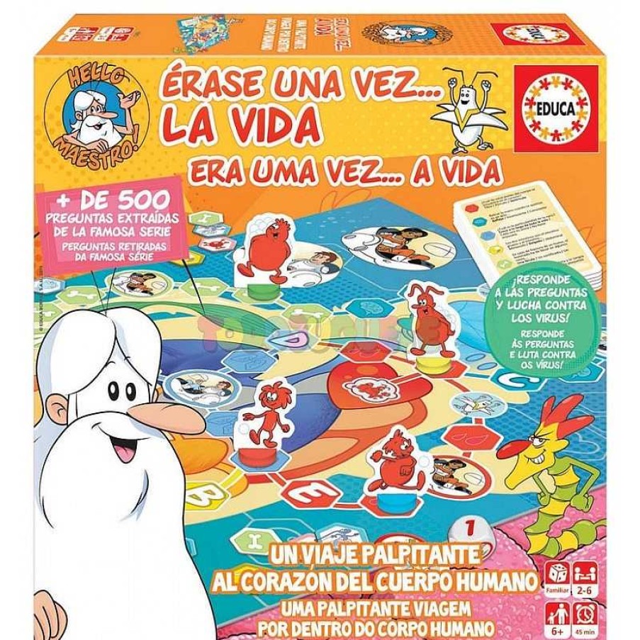 Juegos De Mesa Y Puzzles Educa Borras S.A. | Juego Rase Una Vez...La Vida