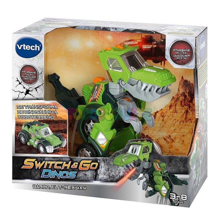 Juguete Electr Nico Y Multimedia Vtech Electronics Europe Bv | Switch & Go Dino Barro T-Rex