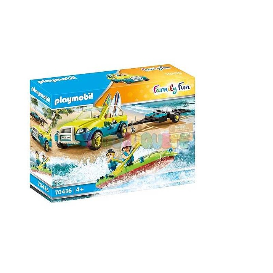 Playmobil,S.A. Playmobil,S.A. | Coche De Playa Con Canoa Playmobil