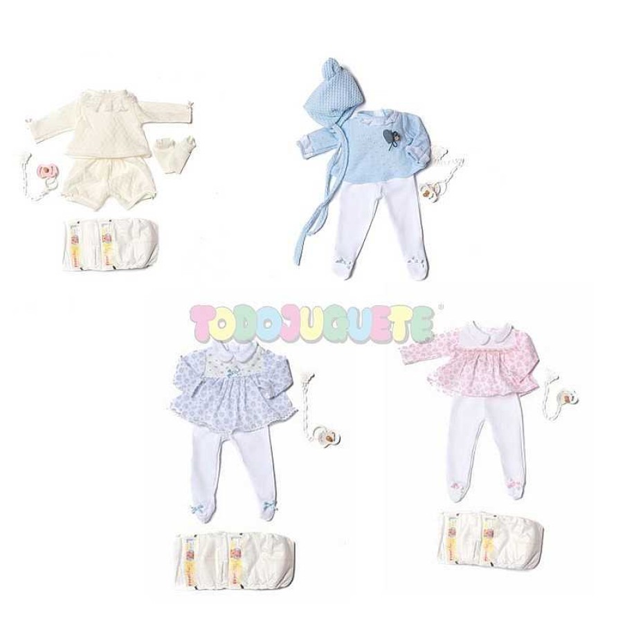 Mu Ecas Y Accesorios Todojuguete | Accesorio Reborn Pijama 46Cm Surtido