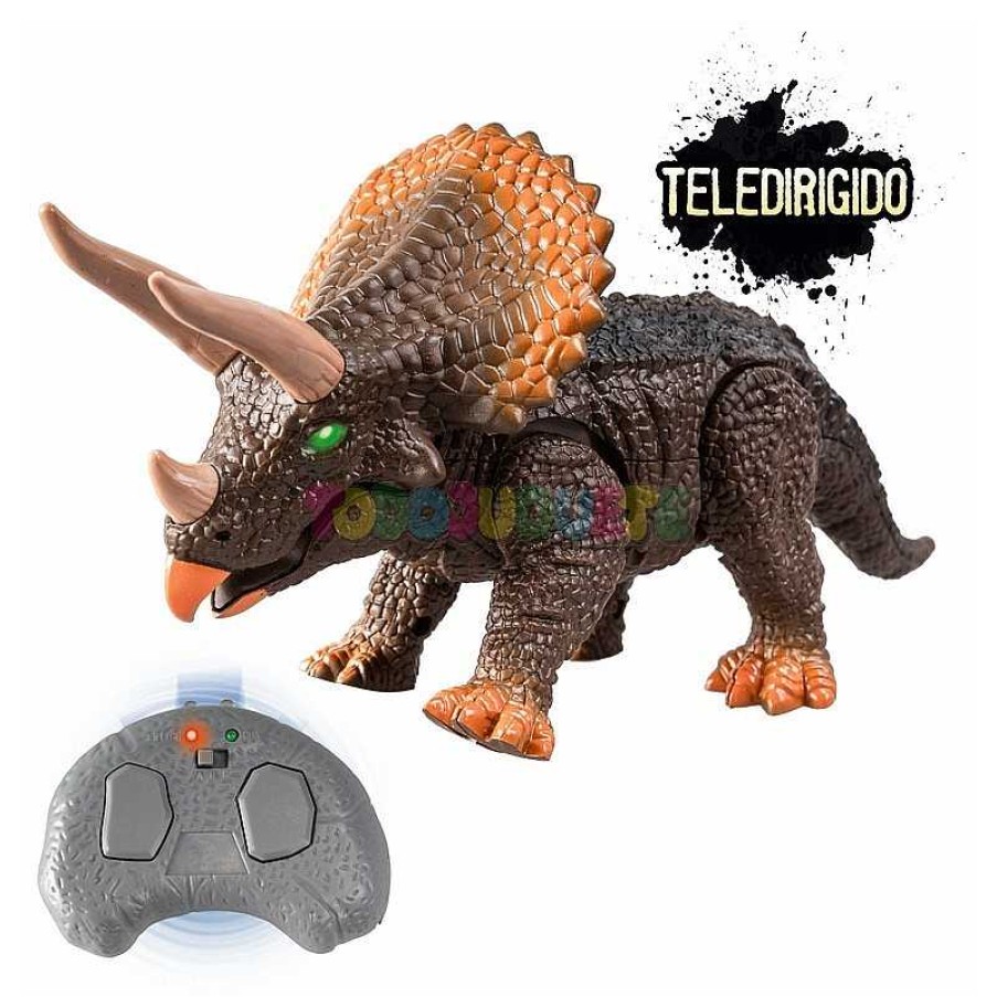 Rob Tica World Brands | Dinosarurio Triceratops Radio Control