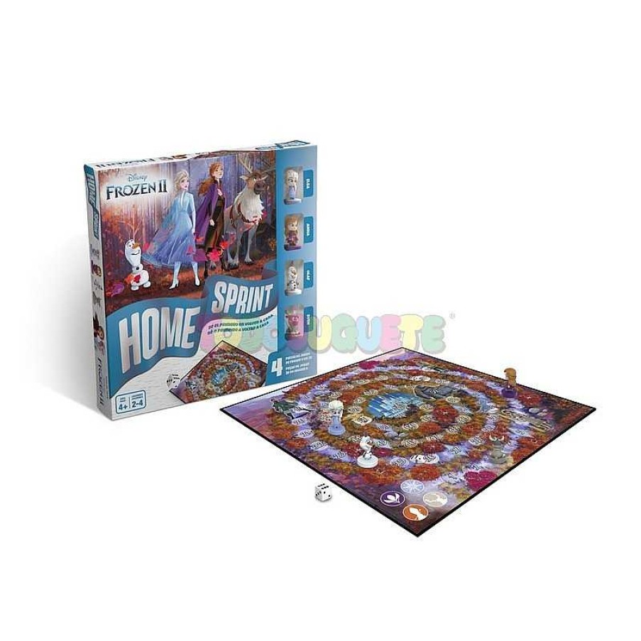 Juegos De Mesa Y Puzzles Frozen | Juego Home Sprint Frozen 2