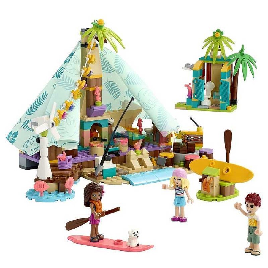 Juegos De Construcci N Lego | Lego Friends Glamping En La Playa