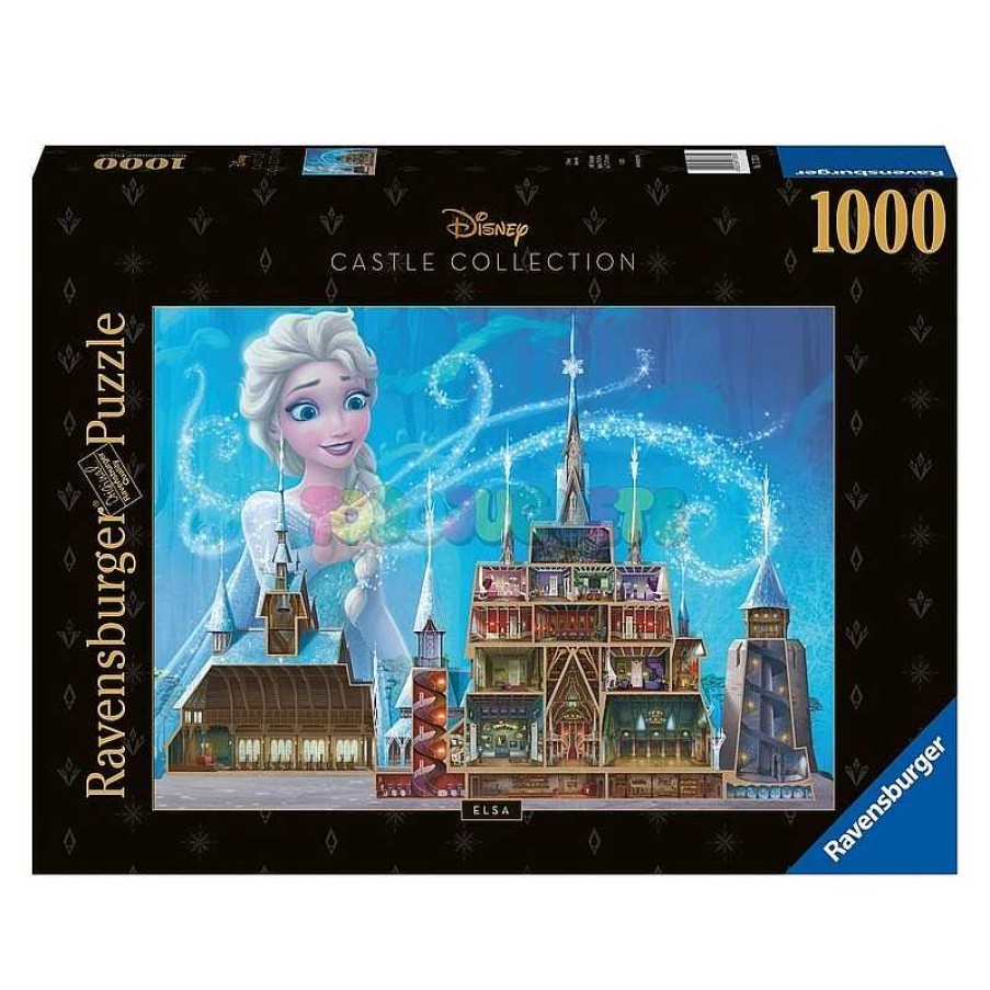 Juegos De Mesa Y Puzzles Disney | Puzzle 1000 Castillo Disney Elsa