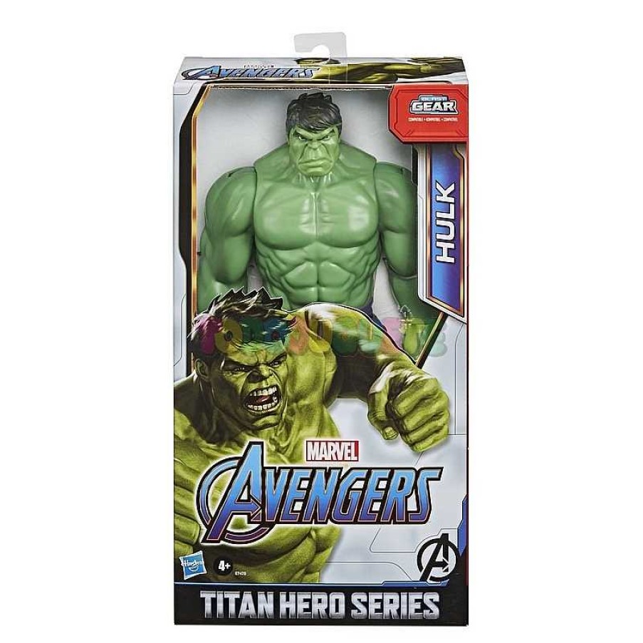 Personajes Y Accesorios Hasbro | Avengers Figura Titan Deluxe Hulk