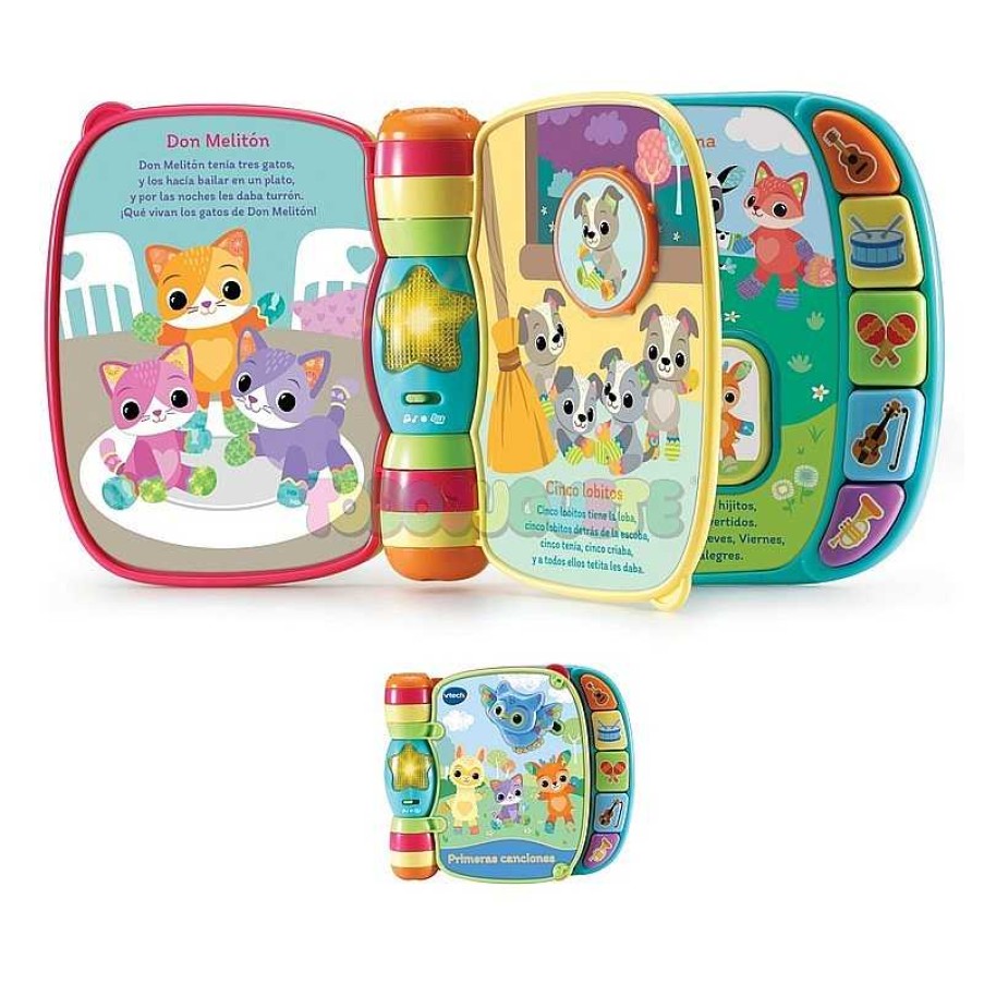 Primera Infancia Vtech Electronics Europe Bv | Primeras Canciones Libro Interactivo Beb S