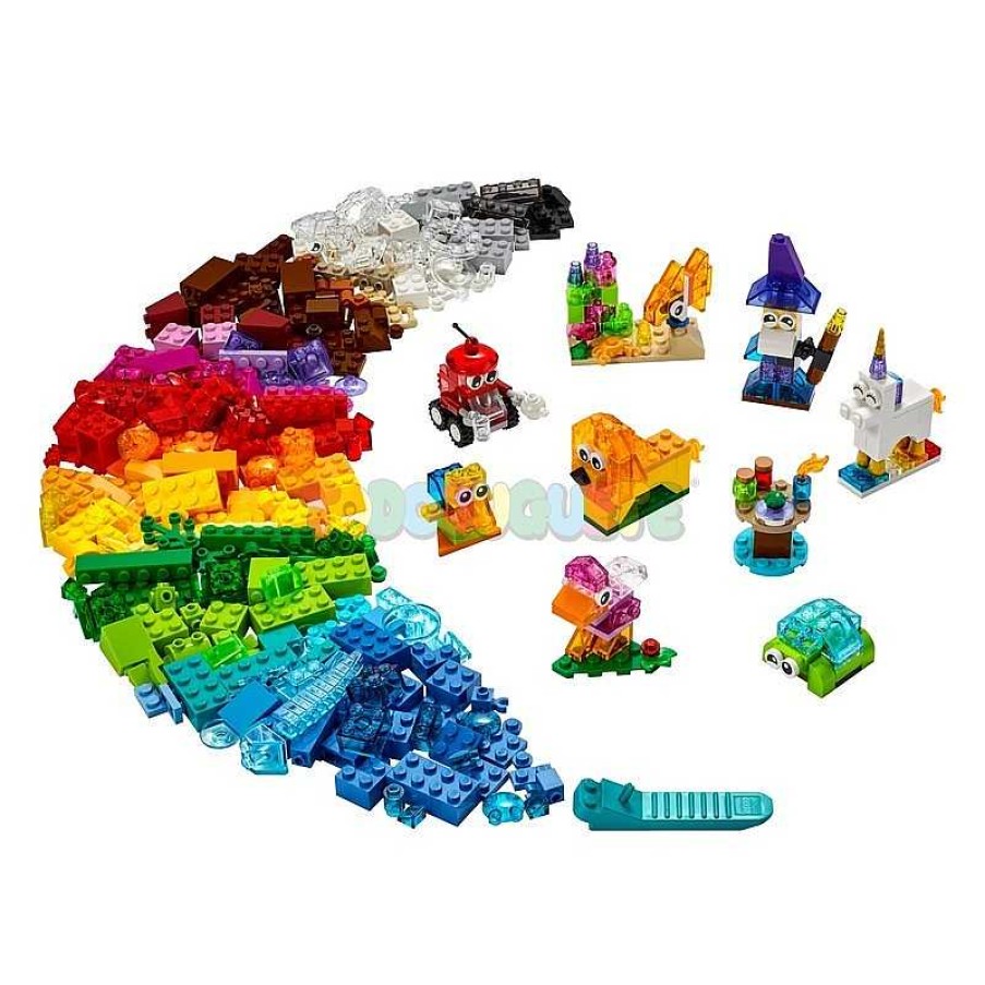 Juegos De Construcci N Lego | Lego Ladrillos Creativos Transparentes