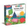 Juegos De Mesa Y Puzzles Clementoni Iberica,S.L. | Montessori - Formas Y Lazos